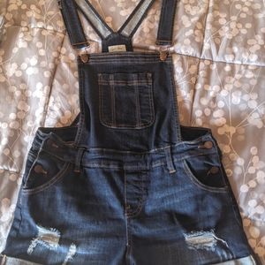 Jean Overalls (shorts)